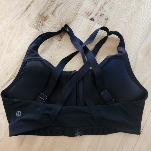 Lululemon front zipper sports bra - Picture 2 of 4